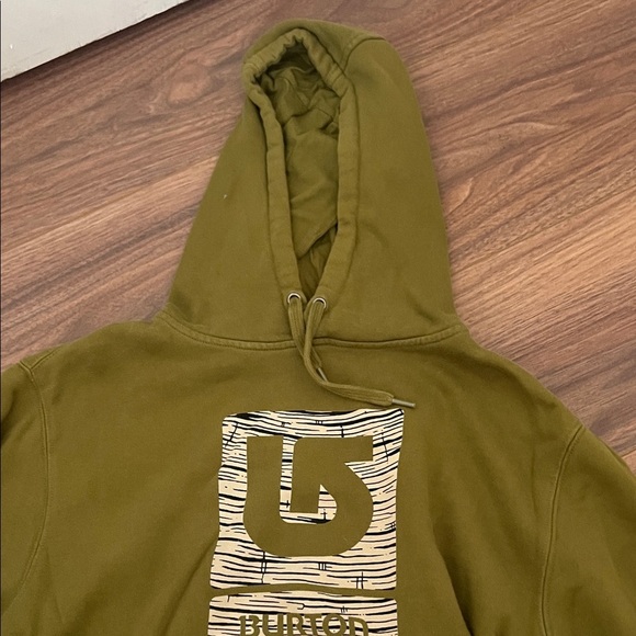 Burton Forest Green Men's Hoodie - Picture 2 of 4